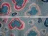Printed polar fleece