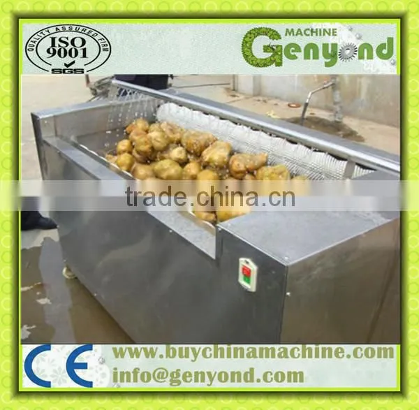 stainless steel potato washing machine