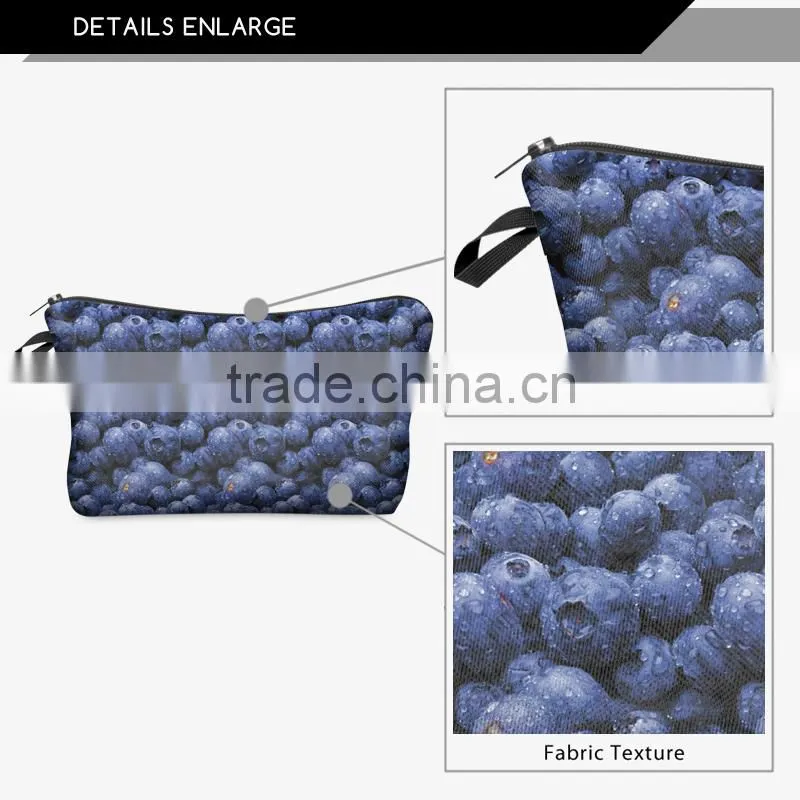 meow cat cosmetic bag 3d print cosmetic bag high quality wholesale travel makeup cases with zippers pouch purses wallets