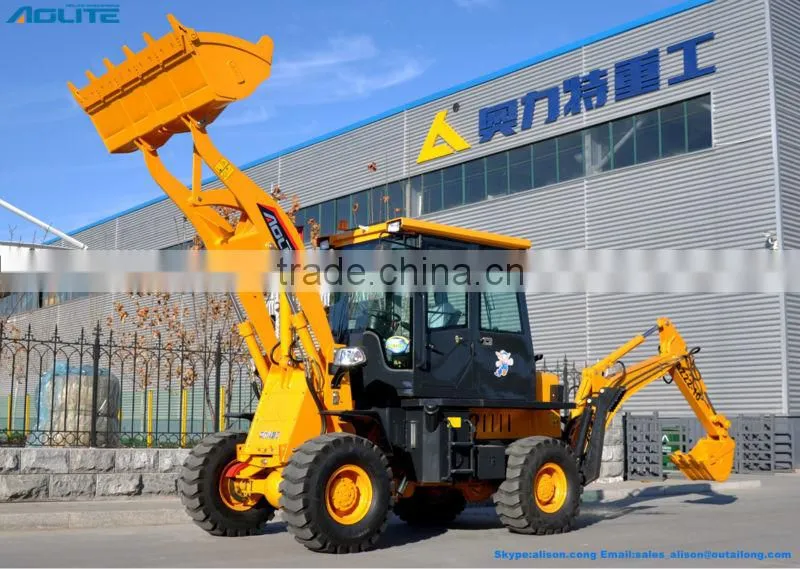 small backhoe loader for sale by professional manufacturer