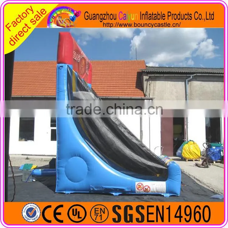 Custom made inflatable basketball shooting game
