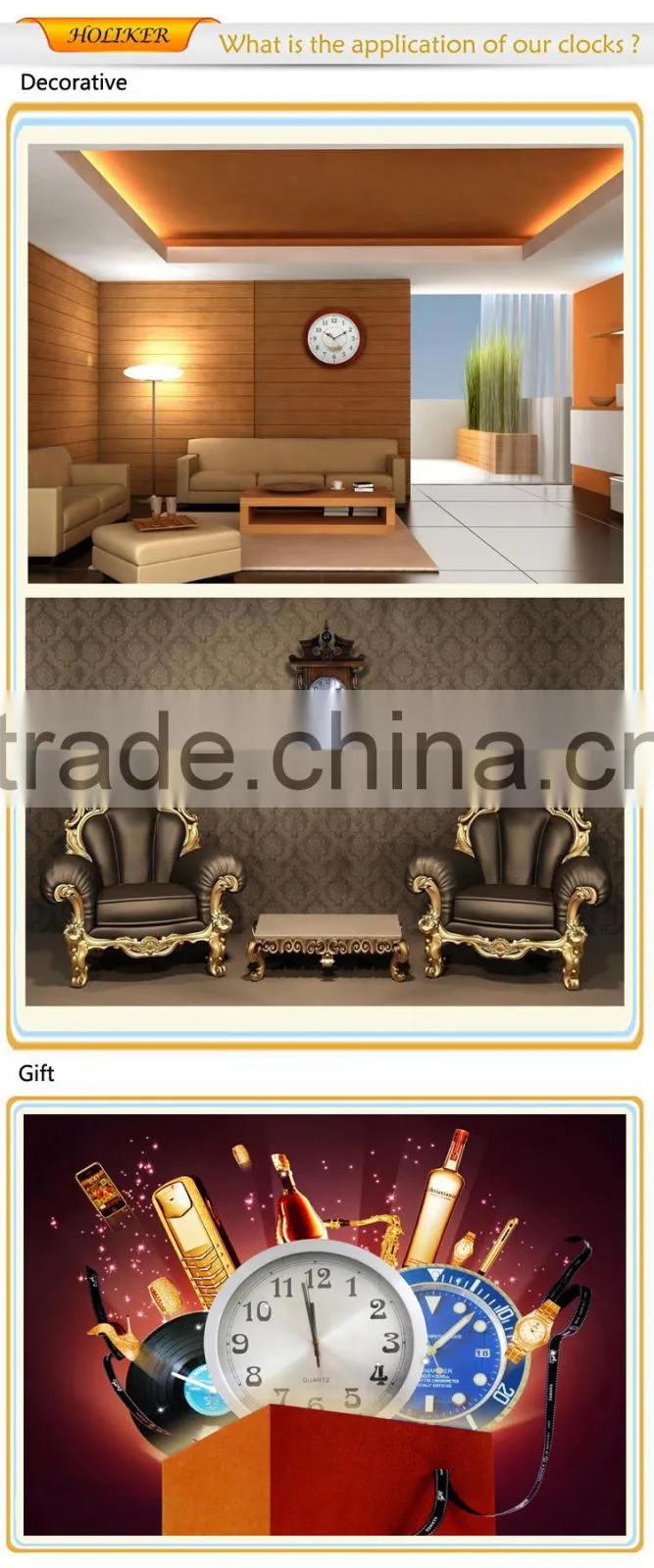 Chiming grandfather clock