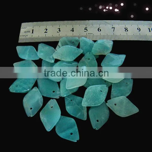 Semi Precious Stone Petal Flower Accessory
