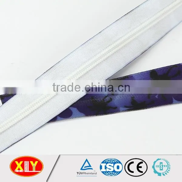 China XLY zipper #5 long chain PVC waterproof zipper