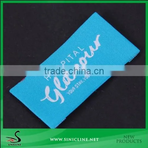 Sinicline Design Apparel Label Damask Main Label with Embossed Logo