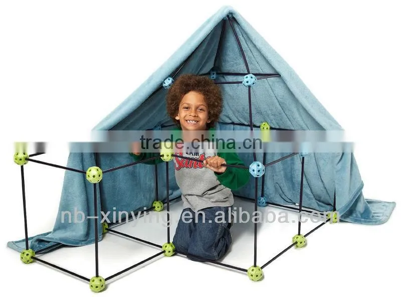 Discover Kids 72pcs Construction Fort