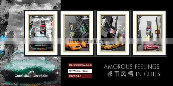 2016 Newly design 3D abstract oil painting on canvas for wall art
