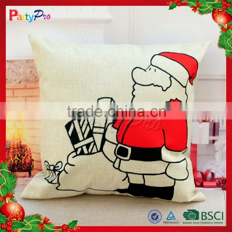 2015 New Design Home and Office Wholesale Christmas Pillow Cover
