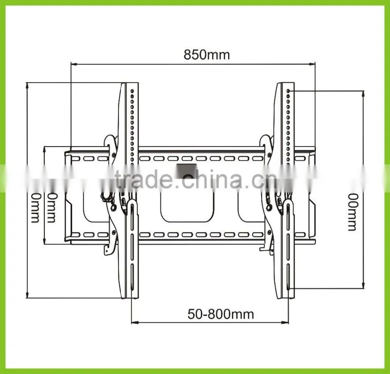 PLB101-84 Universal Tilting TV Wall Mount