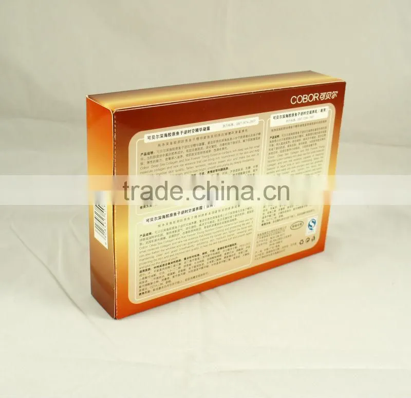 Fashion cosmetic paper box