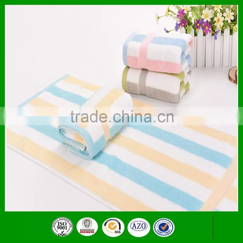 dyed yarn hotel face towel