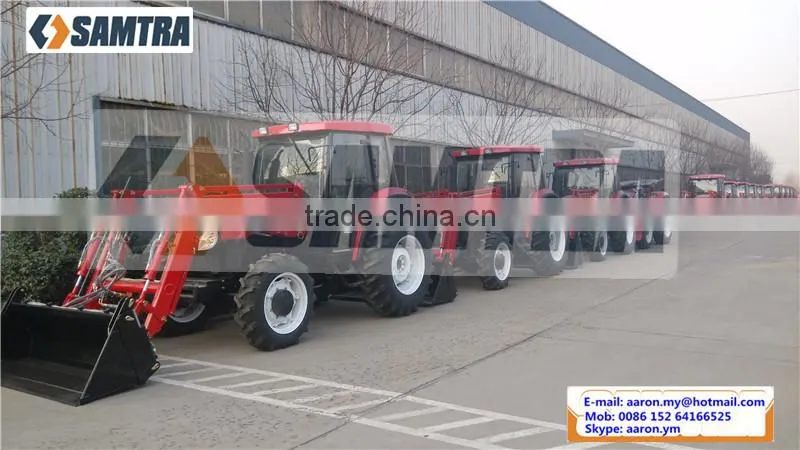 small tractor front end loader