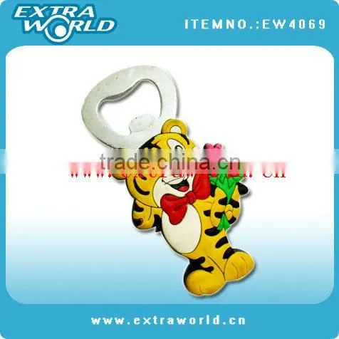 China supplier PVC beer bottle opener