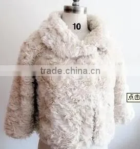 2014 rabbit faux fur Jacket & coat