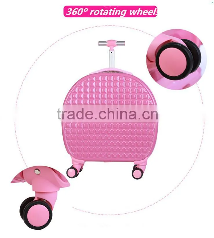 Genuine hard shell luggage ABs PC trolley suitcase factory price