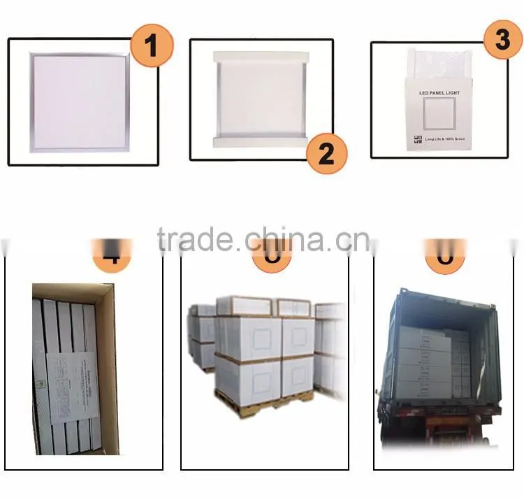 South America market led panel lamp 40w AC220-240V