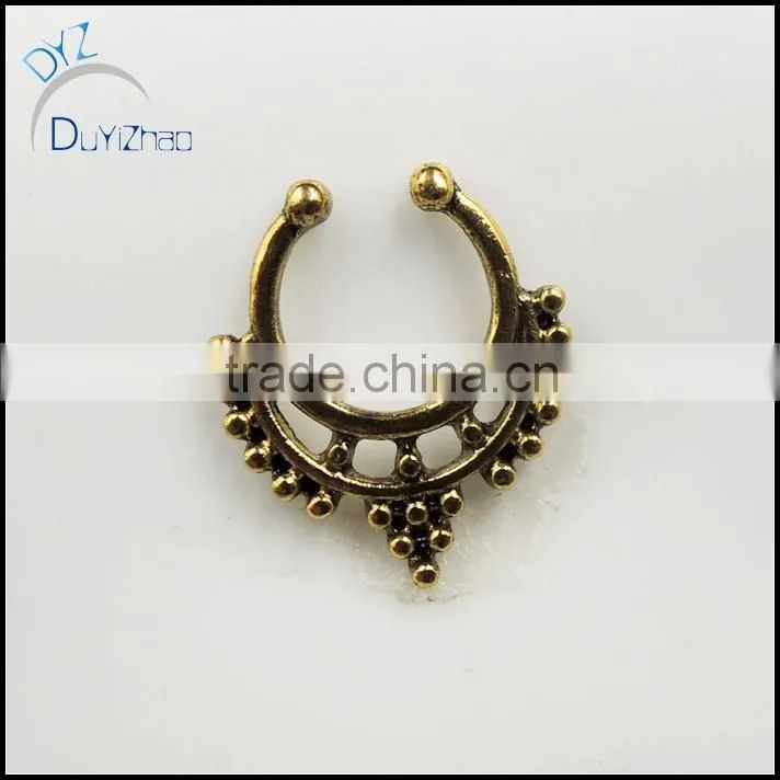 Fashion new style non piercing nose ring