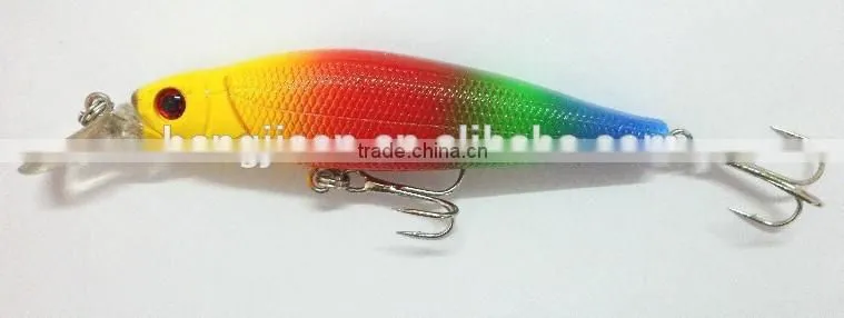 11cm 15.2g Fresh Water Bass lure Minnow baits fake hard bait with Size #4 Fishhook MI006