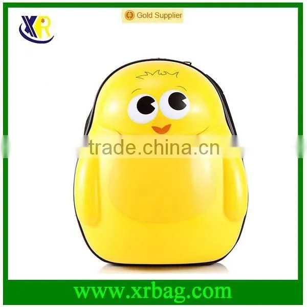 fashion cartoon kids duck hard shell backpack