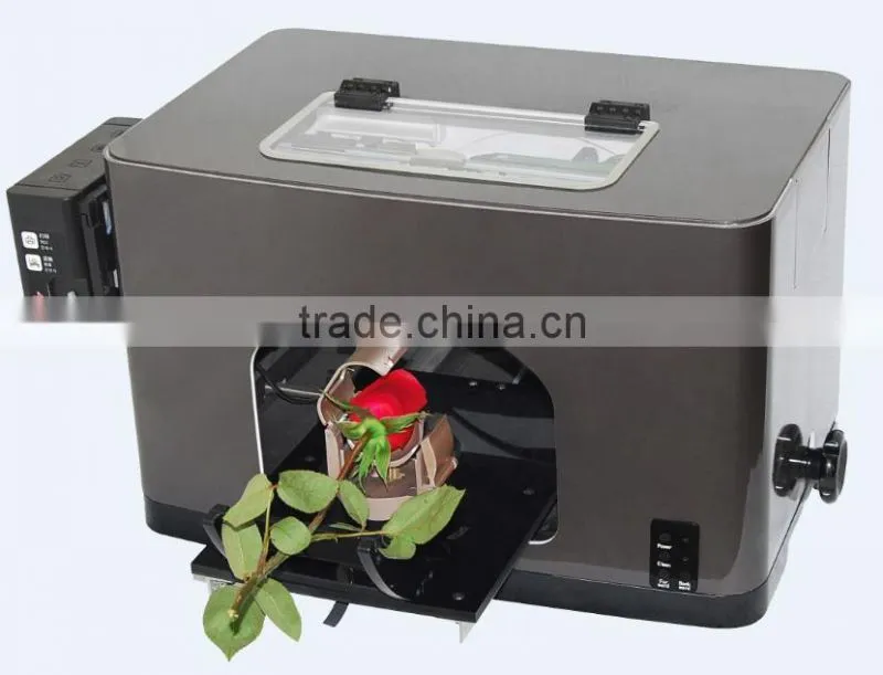 digital red rose printer,printe white ink on flowers,beautiful flower printer