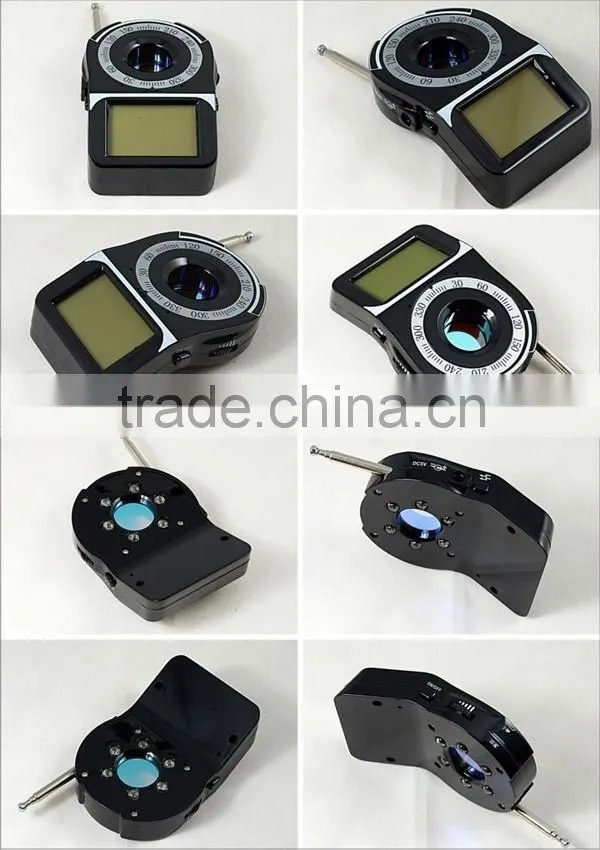 Mobile phone wireless Laser detector mutilfunctional radio signal pinhole hidden camera rf detector