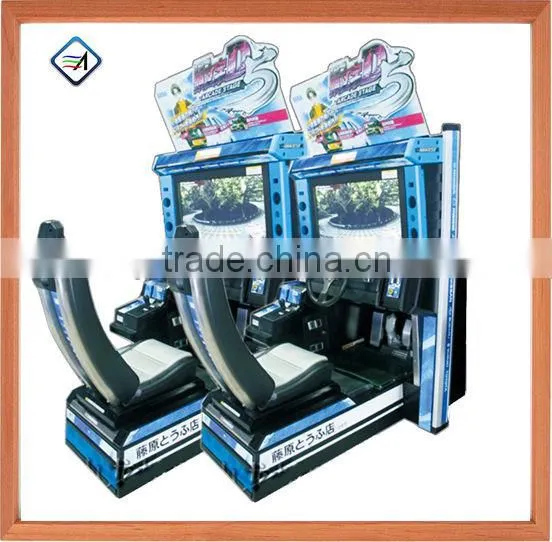 Coin OperatedTwo Player Initial D5 Arcade Car Racing Simultor Games Machine
