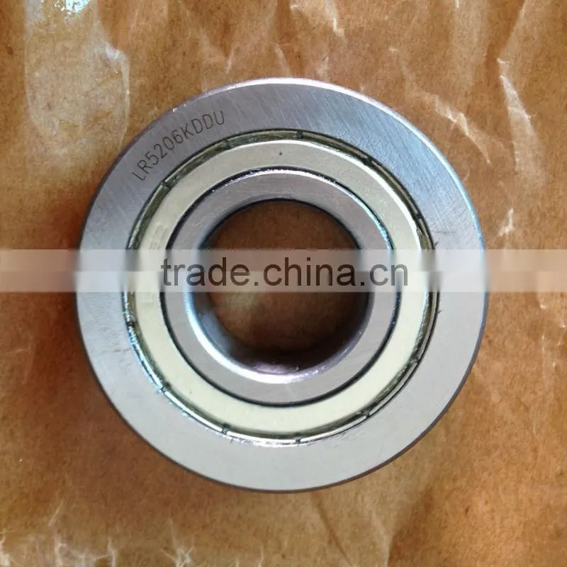 Dual V Groove Guide Bearing Precision Double Row Angular Contact Ball Bearings for Linear System