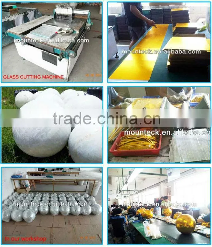 Large outdoor Christmas lights balls 120cm/150cm/170cm /200cm decoration ball fiber glass