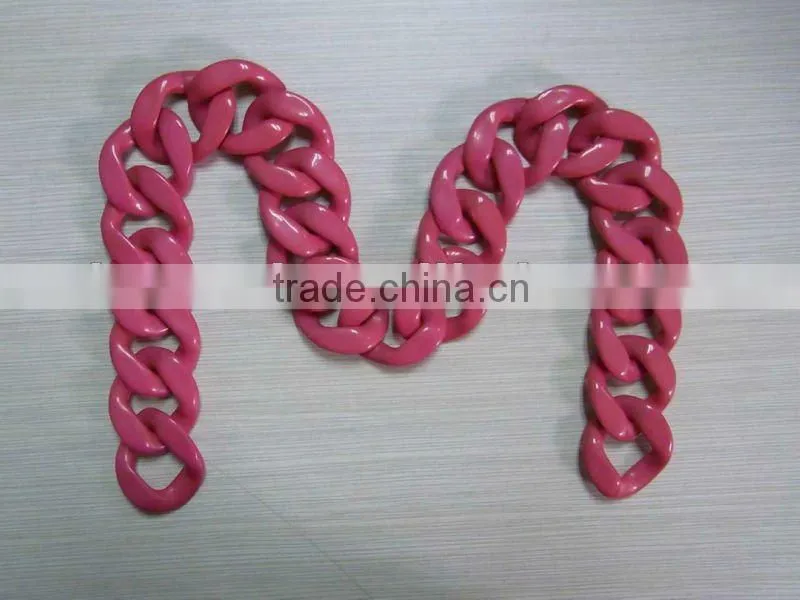 plastic chain link wholesale for jewelry