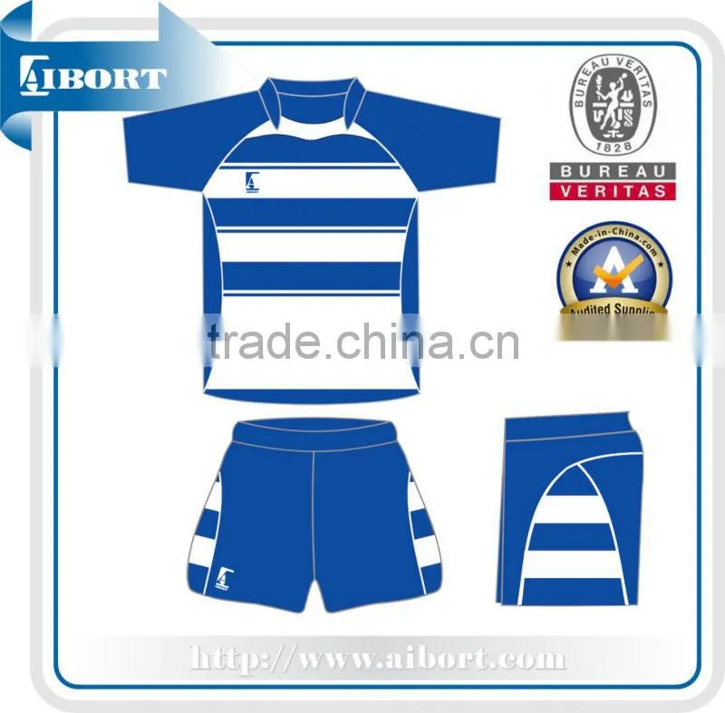 SUBRG-826 customized rugby jersey uniforms jersey set
