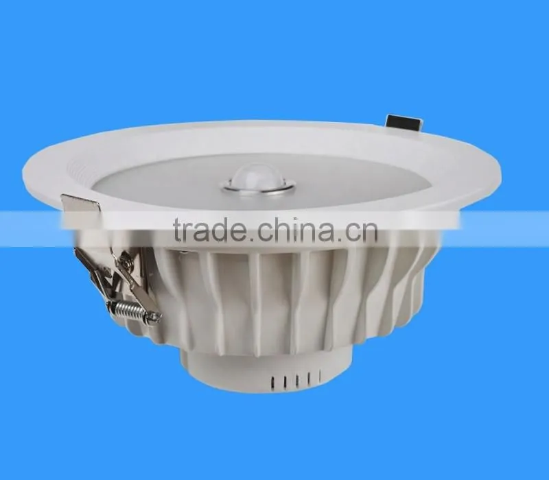 Aluminum 15W Smart Motion Sensor LED Downlight