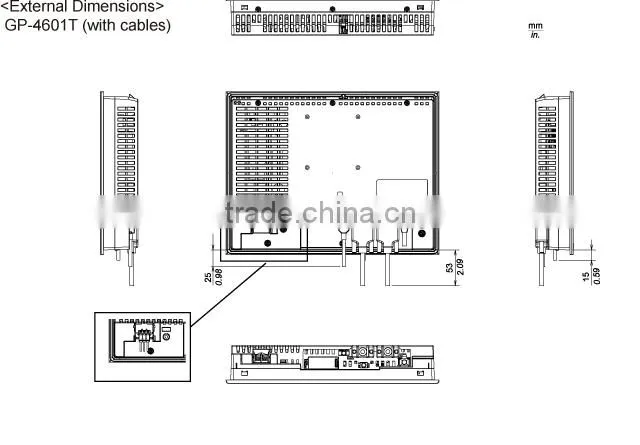 PFXGP4601TAA PROFACE hmi GP-4601T