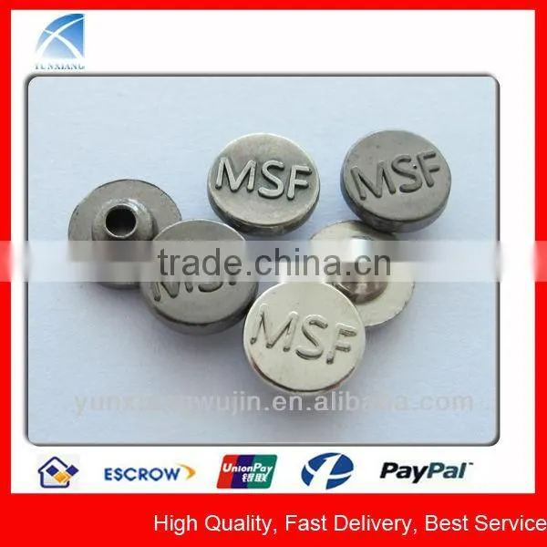 YX5370 Decorative Colorful Rose Rivets for Clothing