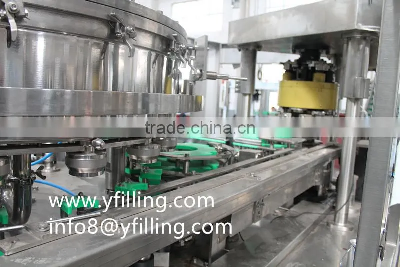 Newly launched aluminum can soft drink canning machine
