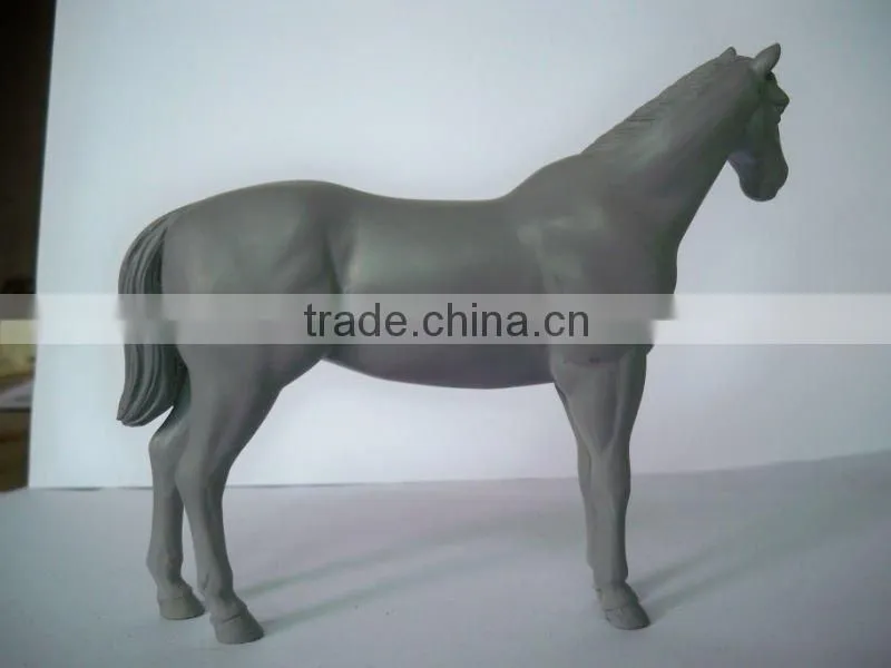 Polyresin horse figurine/clay statue