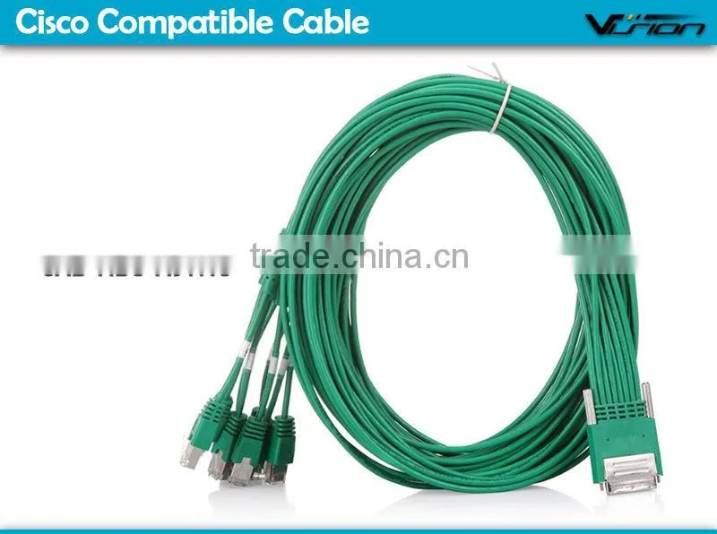 10ft CAB-HD8-ASYNC High Density 8-port EIA-232 Async Octal Cable for Cisco 72-4023-01