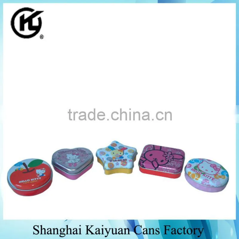 High Quality Candy Gift Tin Can Box (various lids and printing)