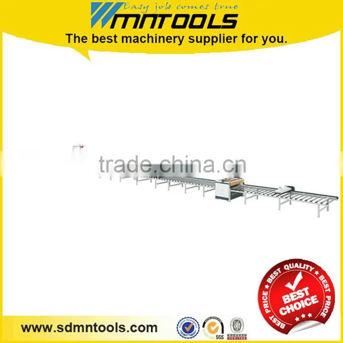 Wood texture paper / pvc sticking machine