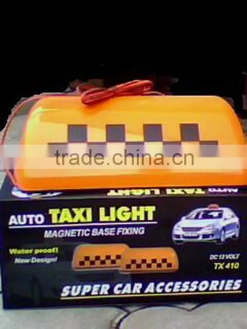 magnetic auto taxi light ce 12v