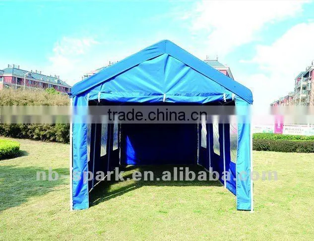 outdoor carport tent with polyester awnings