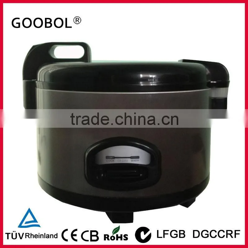 Big stainless steel commercial rice cooker