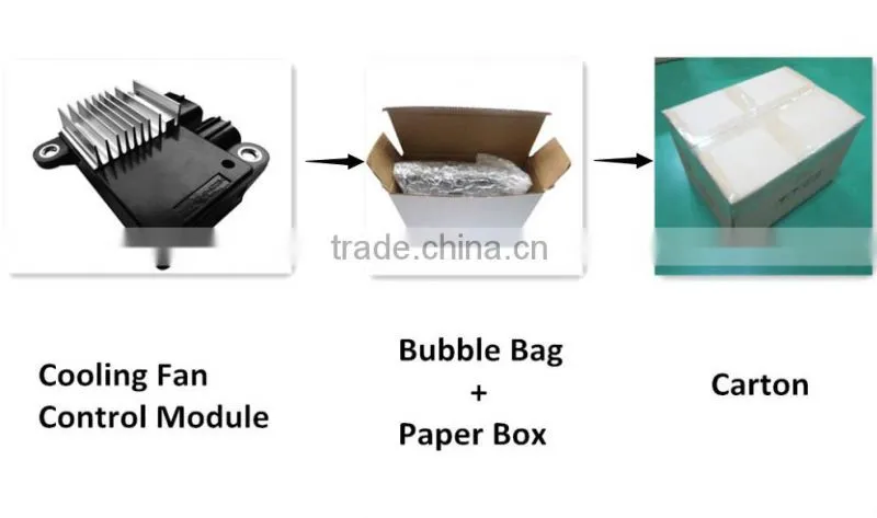 Vehicle Cooling Fan Controller Apply for OEM 89257-12010