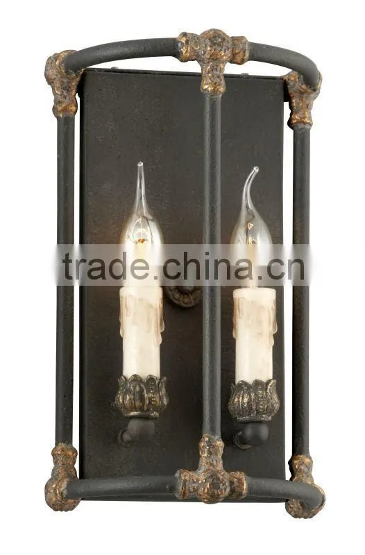 Guangdong lampe gras leaves plaster wall lamp