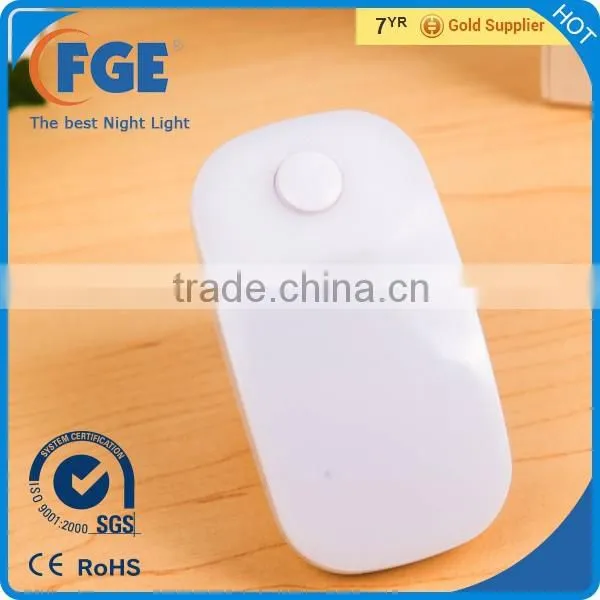 CE EMC GS ROHS ERP mouse shaped switch on / off LED night light