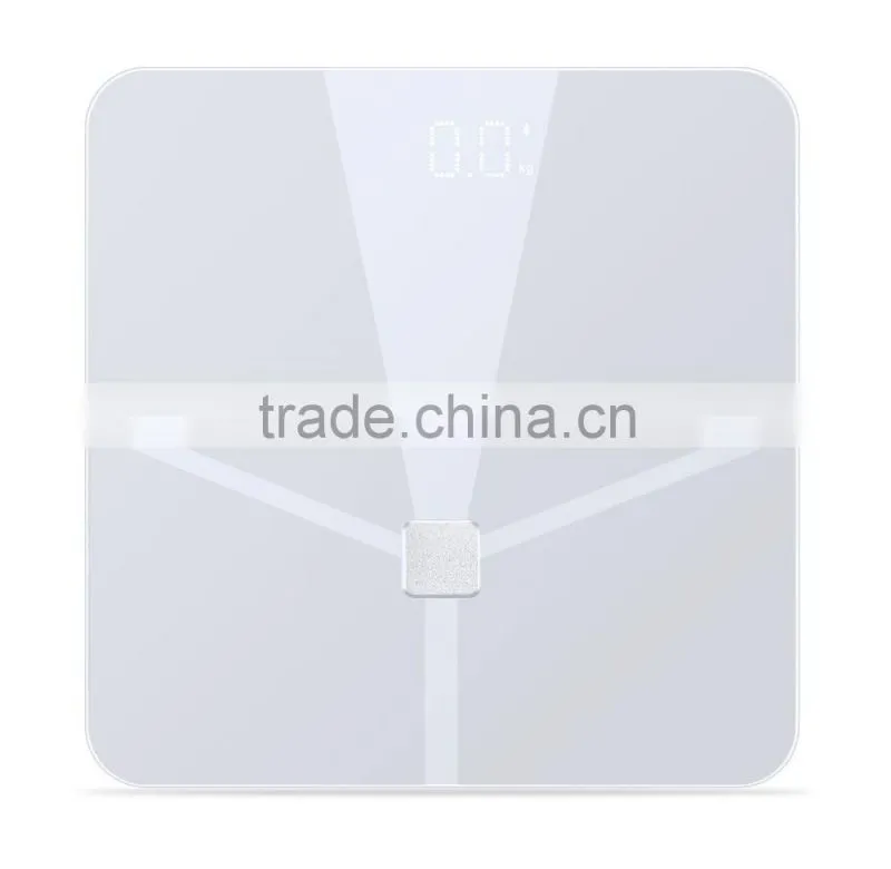 Electronic body scale bluetooth support iOS & Andriod system