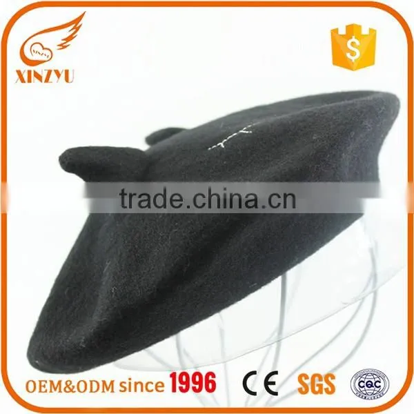 Newest style lovely special car alarm girls beret have ears decoration