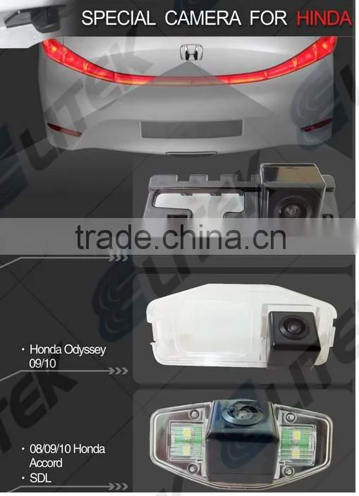 Ultrasonic radar detector with car night vision reverse camera DC12V for volkswagen