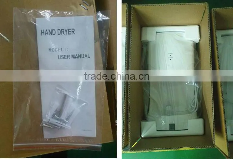 ABS ANTICOLLISION Smart Jet Hand Dryer 230V 1400w 95%energy-saving