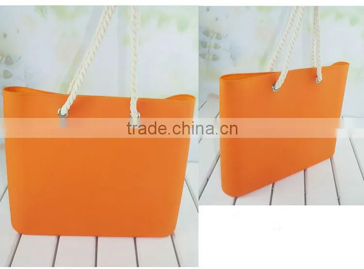 Hot sale colourful silicone bags & handbags