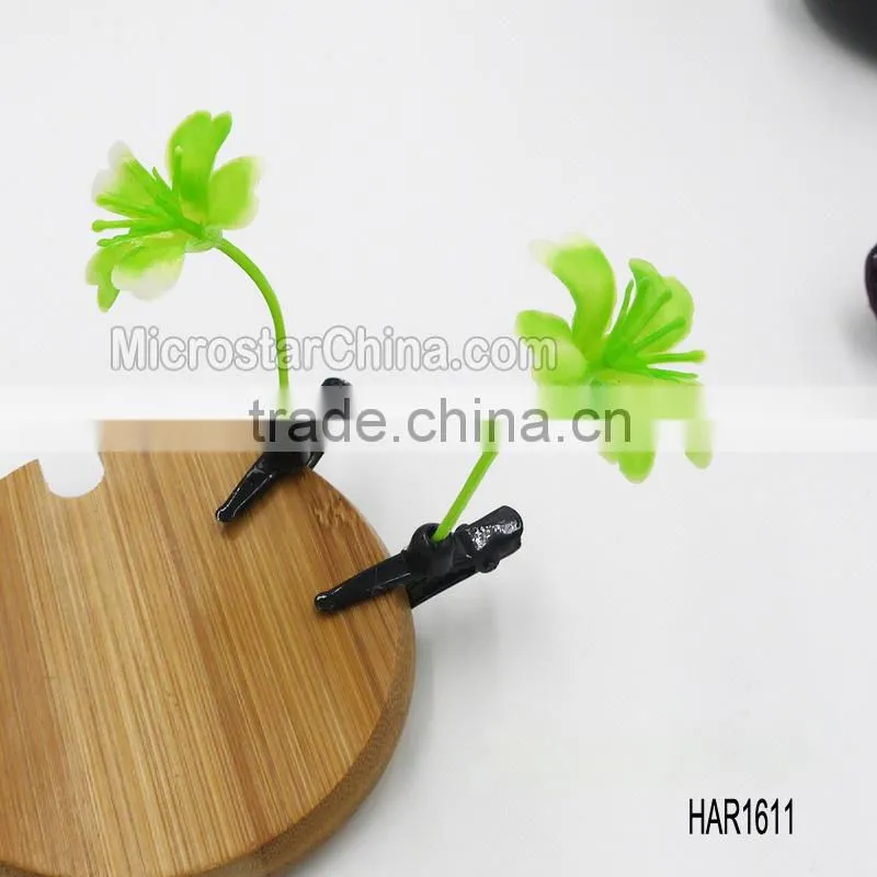 2015 Hot Holiday Gifts Bean Sprout Hairpins Bean Sprouts Flower Fruits Plants Grass Antenna Hairpins